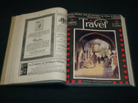 1914 NOVEMBER-1915 OCTOBER TRAVEL MAGAZINE BOUND VOLUME - GREAT COVERS - KD 5967