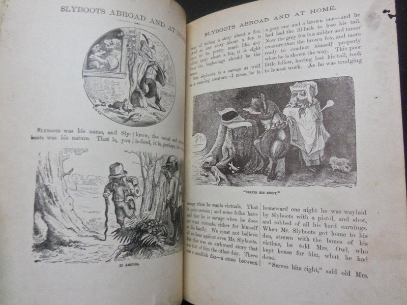 1880'S PEEK A BOO CHILDREN'S BOOK - PICTURES & STORIES FOR OUR PETS - KD 1744F