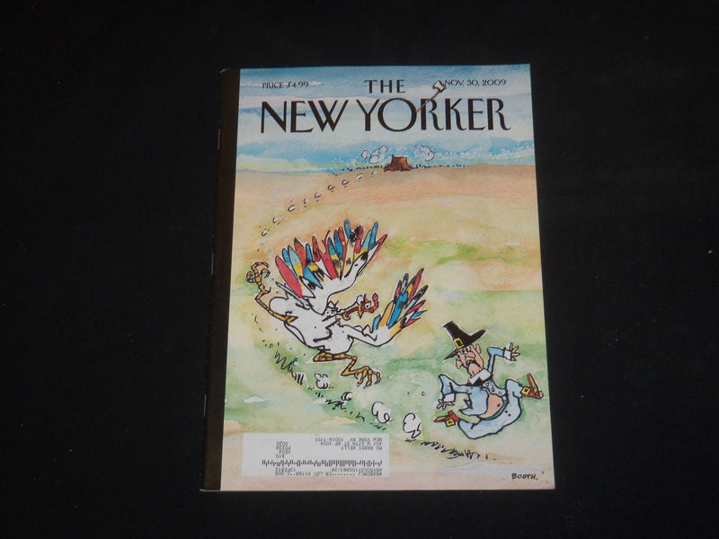 2009 NOVEMBER 30 THE NEW YORKER MAGAZINE - ILLUSTRATED COVER - NY 2157