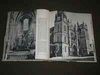 1963 CATHEDRALES DE FRANCE BY YVAN CHRIST HARDCOVER BOOK - FRENCH TEXT - I 487