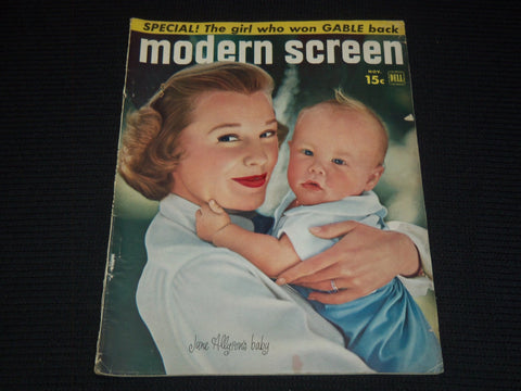 1951 NOVEMBER MODERN SCREEN MAGAZINE - JUNE ALLYSON COVER - E 12308