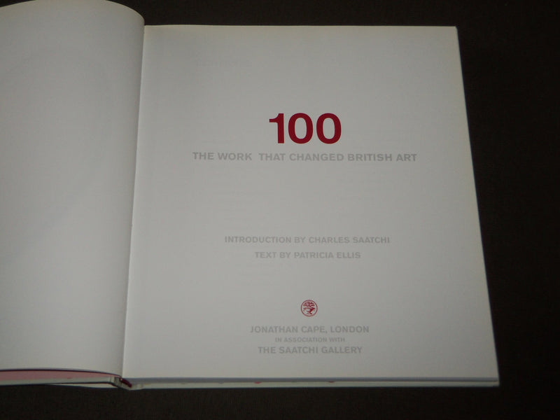 2003 100 THE WORK THAT CHANGED BRITISH ART HARDCOVER BOOK - I 1604