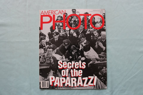 1992 JULY/AUGUST AMERICAN PHOTO MAGAZINE - SECRETS OF PAPARAZZI COVER - E 19670