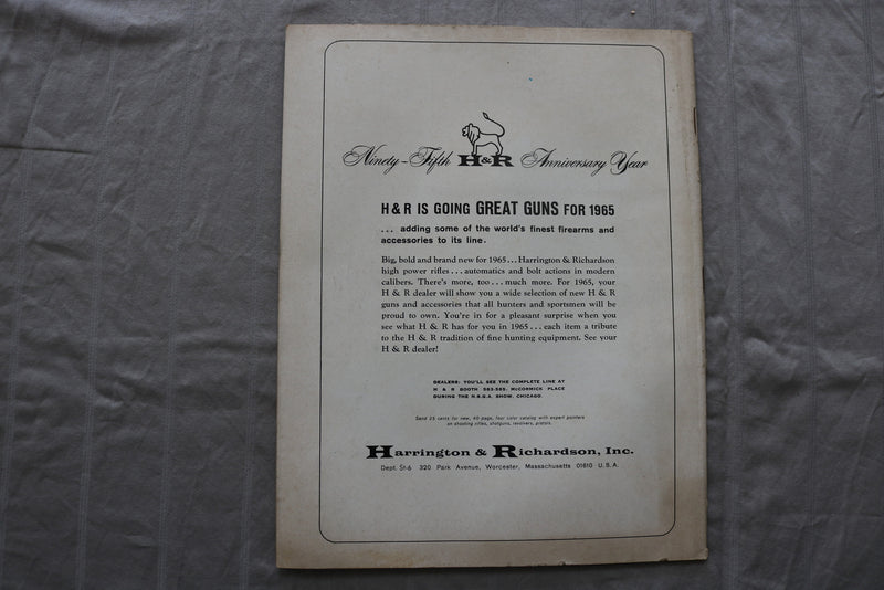 1965 MARCH SHOOTING TIMES MAGAZINE - GUNS OF WORLD WAR I COVER - ST 3400W