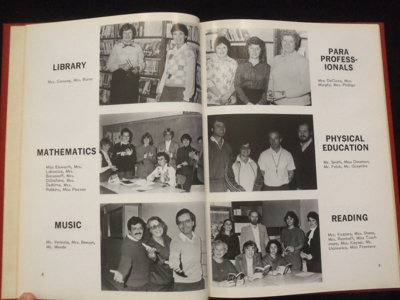 1985 IMPRESSIONS PEQUANNOCK VALLEY SCHOOL YEARBOOK- POMPTON PLAINS, NJ - YB 3163