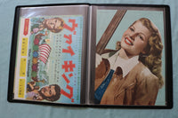 HOLLYWOOD ACTRESSES SCRAPBOOK - SUSAN HAYWARD - PAULETTE GODDARD - #49
