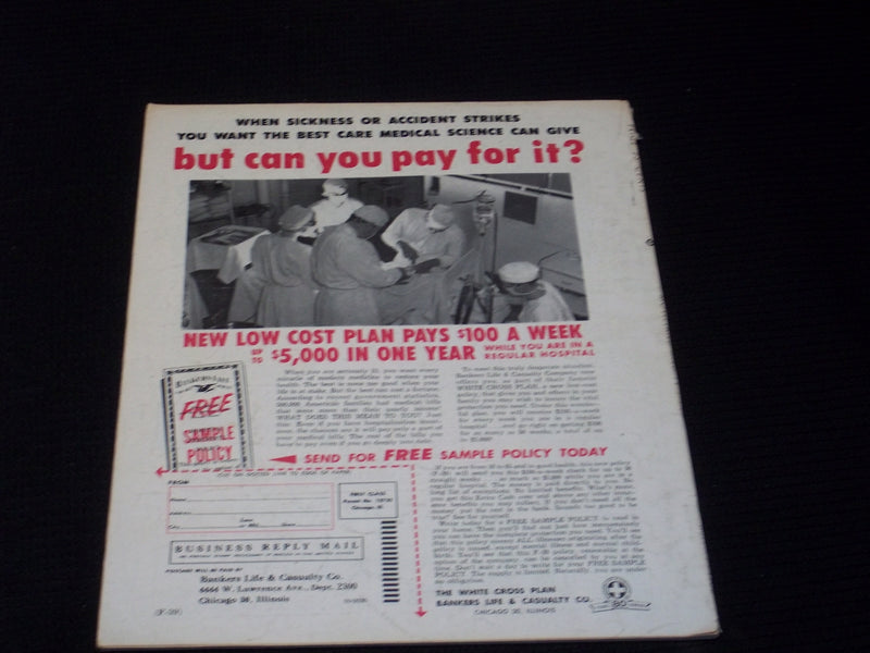 1960 MARCH MOVIELAND & TV TIME MAGAZINE - JAMES DARREN FRONT COVER - E 3067