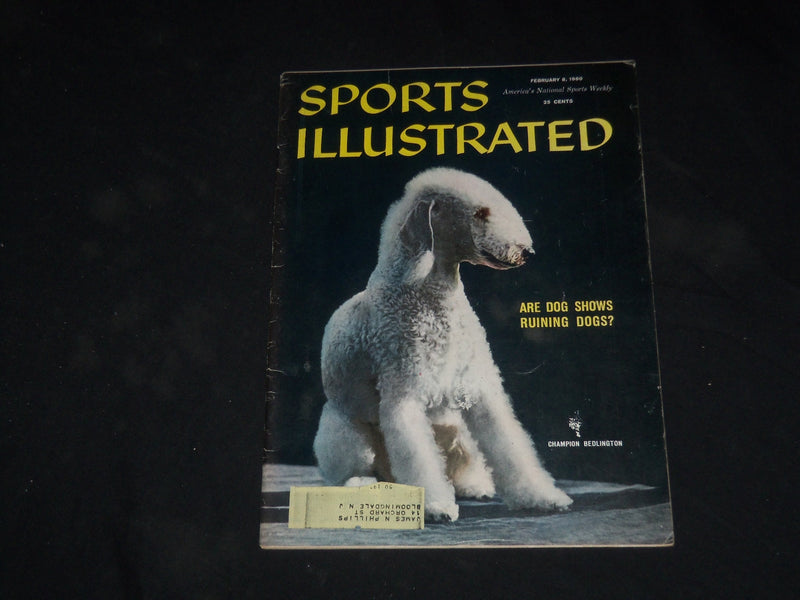 1960 FEBRUARY 8 SPORTS ILLUSTRATED MAGAZINE - CHAMPION BEDLINGTON - SP 8958