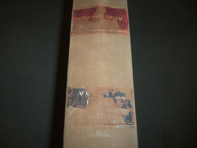 1893 JAN-JUNE THE CHRISTIAN UNION MAGAZINE BOUND VOLUME - NICE ILLUS - R 633