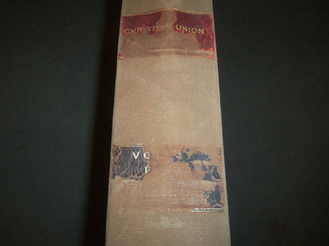 1893 JAN-JUNE THE CHRISTIAN UNION MAGAZINE BOUND VOLUME - NICE ILLUS - R 633