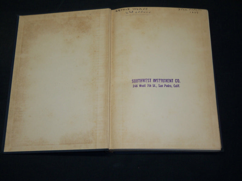 1936 USEFUL TABLES FROM THE AMERICAN PRACTICAL NAVIGATOR VOLUME - KD 2756N