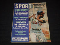 1968 JULY SPORT MAGAZINE - HANK AARON COVER - E 12663