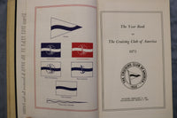 1958-1973 THE CRUISING CLUB OF AMERICA-HARDCOVER BOUND VOLUMES -LOT OF 12- KD 6Q