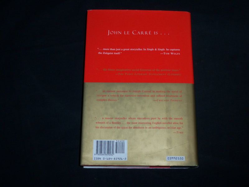 1999 SINGLE & SINGLE HARDCOVER BOOK BY JOHN LE CARRE - KD 6869