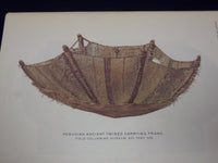 1970 ABORIGINAL INDIAN BASKETRY BY OTIS MASON BOOK - FIRST PRINTING - KD 3430