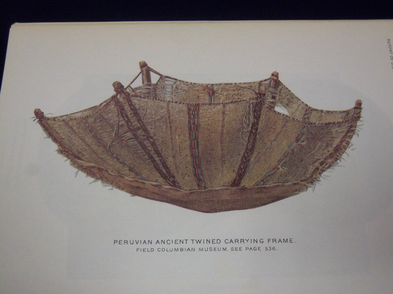 1970 ABORIGINAL INDIAN BASKETRY BY OTIS MASON BOOK - FIRST PRINTING - KD 3430