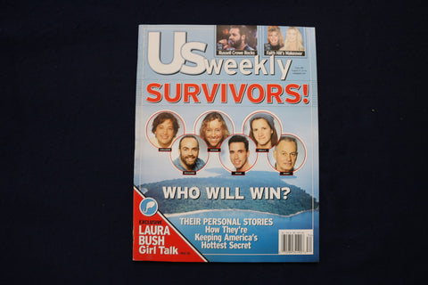 2000 AUGUST 21 US WEEKLY MAGAZINE - SURVIVORS! WHO WILL WIN? COVER - E 18197