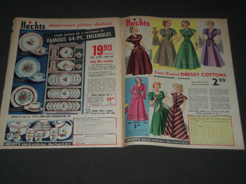 1949 SEPTEMBER 18 SUNDAY MIRROR MAGAZINE SECTION - JOAN EVANS - J 3016