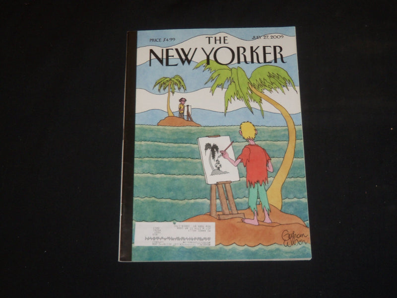 2009 JULY 27 THE NEW YORKER MAGAZINE - ILLUSTRATED COVER - NY 2145