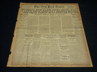 1917 AUGUST 29 NEW YORK TIMES - PRESIDENT REJECTS POPE'S PEACE PLAN - NT 8517