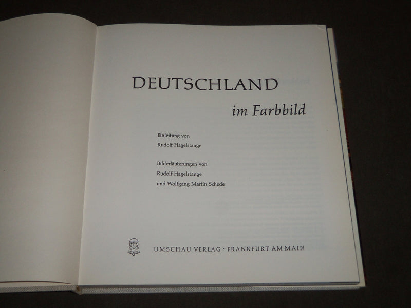 1962-1964 DEUTSCHLAND & DEUTSCHLAND IM FARBBILD GERMAN BOOK LOT OF 2 - D 213