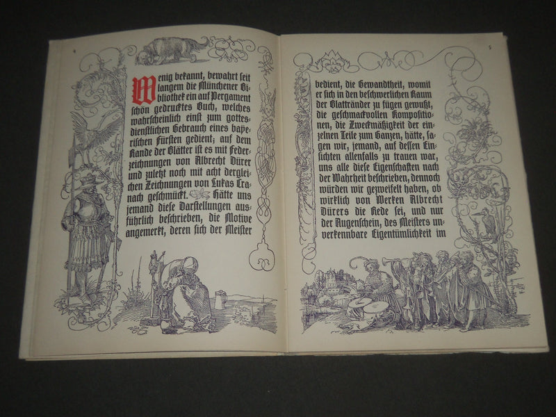 GOTT UND WELT GOETHE - DURER GERMAN BOOK - KD 4498