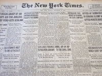 1930 NOVEMBER 10 NEW YORK TIMES - AMMEL OFF TO THE CANAL ZONE - NT 5663