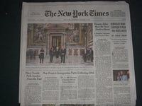 2019 OCTOBER 3 NEW YORK TIMES - DEMOCRATS WARN SUBPOENA IS NEAR FOR WHITE HOUSE