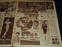 1930 OCTOBER 26 PITTSBURGH SUN TELEGRAPH GRAVURE - COLOR- GIFFORD BEAL - NT 9584