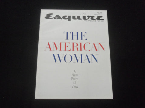 1962 JULY ESQUIRE MAGAZINE - THE AMERICAN WOMAN, A NEW POINT OF VIEW - F 862