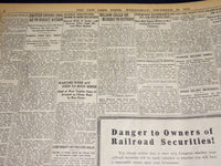 1919 DECEMBER 10 NEW YORK TIMES - MINERS DELAY DECISION TO END STRIKE - NT 7951