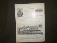 1906 OCTOBER THE HOUSE & GARDEN MAGAZINE - GREAT PHOTOS & ADS - ST 779