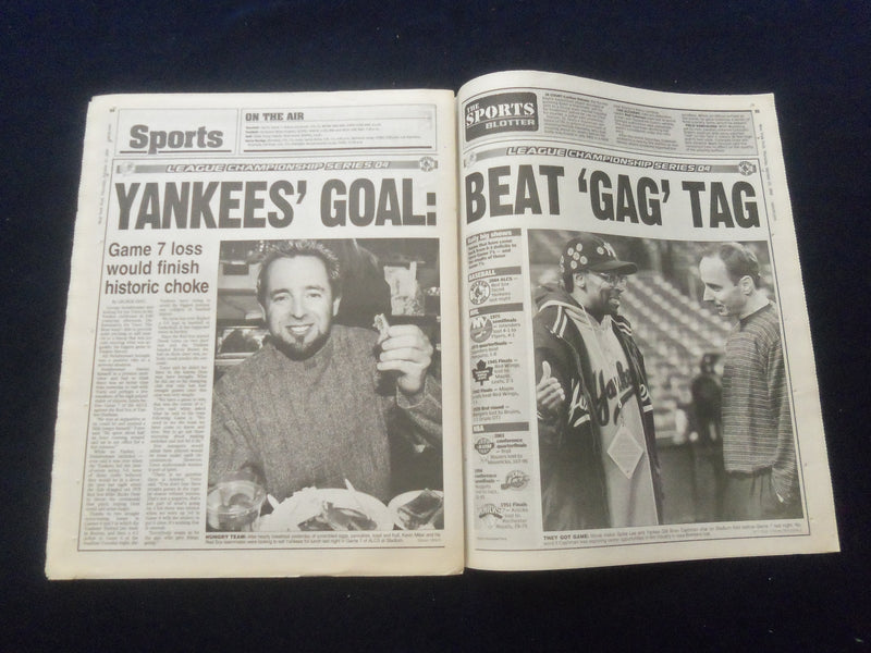 2004 OCTOBER 21 NEW YORK POST NEWSPAPER - TERESA HEINZ KERRY - NP 6084