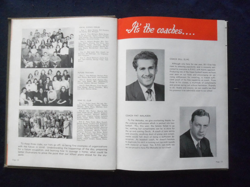 1951 PIERIAN RICHMOND HIGH SCHOOL YEARBOOK - RICHMOND, INDIANA - YB 1926N