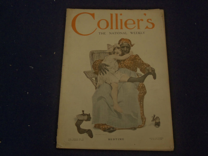 1907 SEPTEMBER 14 COLLIER'S MAGAZINE - BEDTIME - F. X. LEYENDECKER - ST 6780