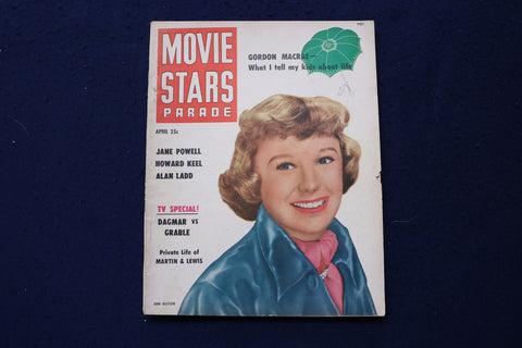 1951 APRIL MOVIE STARS PARADE MAGAZINE - JUNE ALLYSON COVER - E 18045