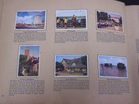 1950'S DANMARKS SERIE I BILLEDER BUILDING TOBACCO CARDS ALBUM - KD 3187