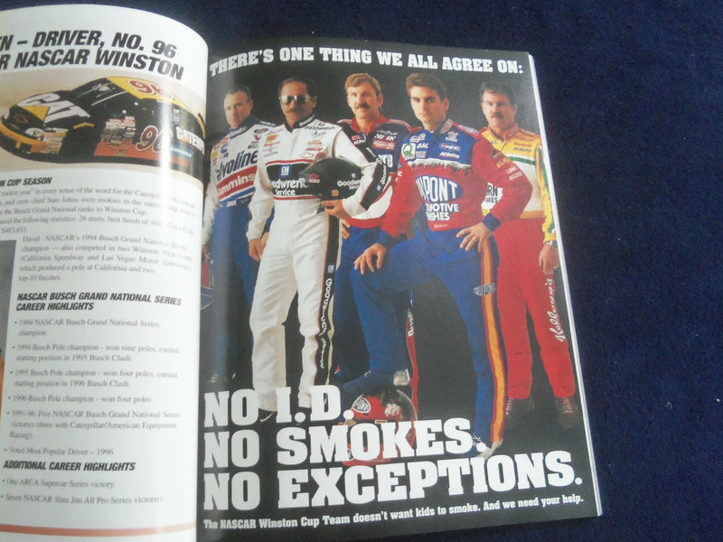 1998 MARCH 1 LAS VEGAS 400 RACING PROGRAM - INAUGURAL RACE - SP 3929F