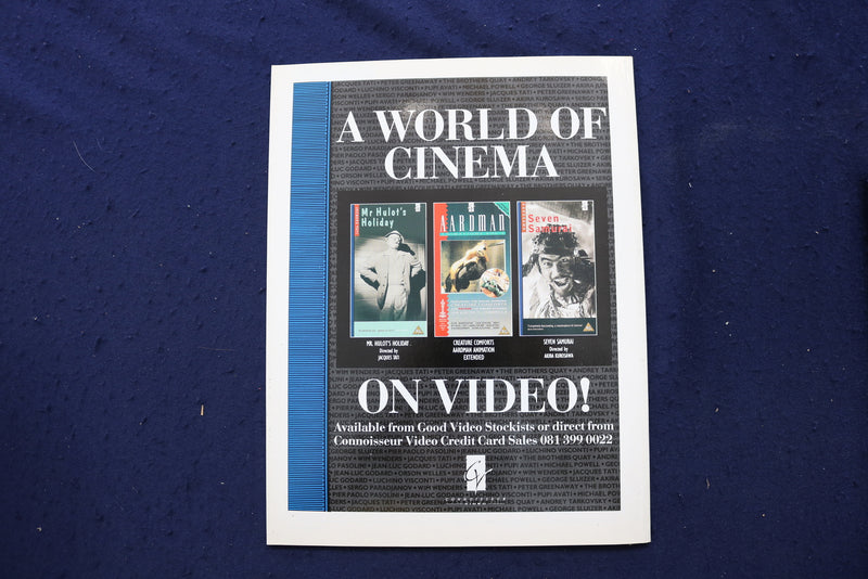 1991 DECEMBER SIGHT AND SOUND MAGAZINE - JODIE FOSTER COVER - E 17601