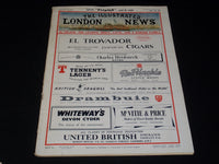 1955 MAY 28 ILLUSTRATED LONDON NEWS MAGAZINE NICE COVERS & ADS - E 4245