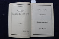 1949 SEP 17 NEW ENGLAND BENEFIT FOR SISTERS OBLATE - BOSTON GARDEN - K 825