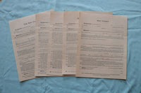 1890'S-1900'S EARLY THEATRE BROADSIDES - 75+ PIECES - GREAT LOT - K 3327