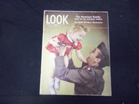 1944 DECEMBER 12 LOOK MAGAZINE - GREAT PHOTOS & ADS - ST 2001