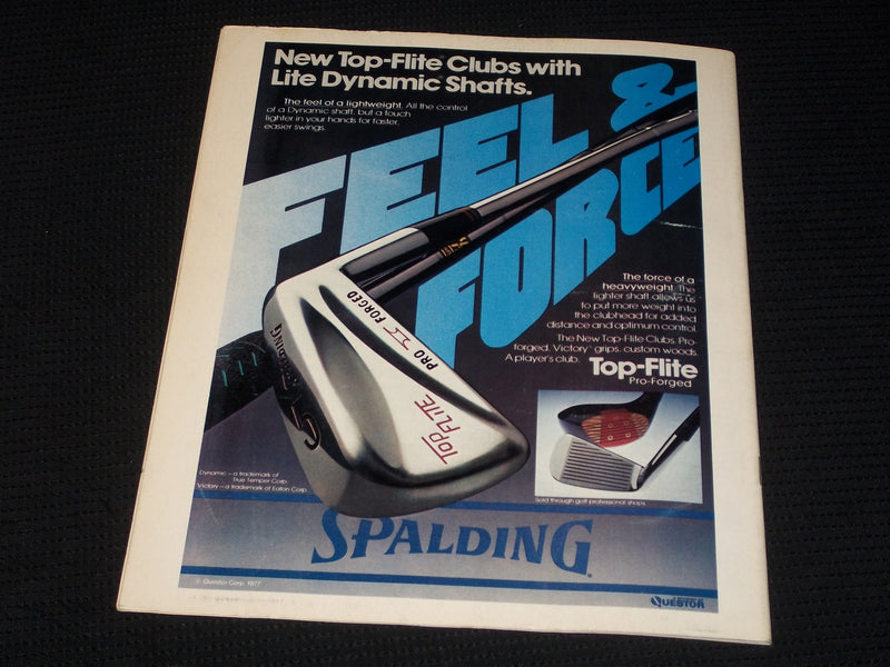 1978 JUNE 9 GOLF WORLD MAGAZINE - ANDY BEAN FRONT COVER - E 6683