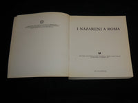 1981 I NAZARENI A ROMA SOFTCOVER BOOK - ITALIAN TEXT - NICE PRINTS - KD 6916