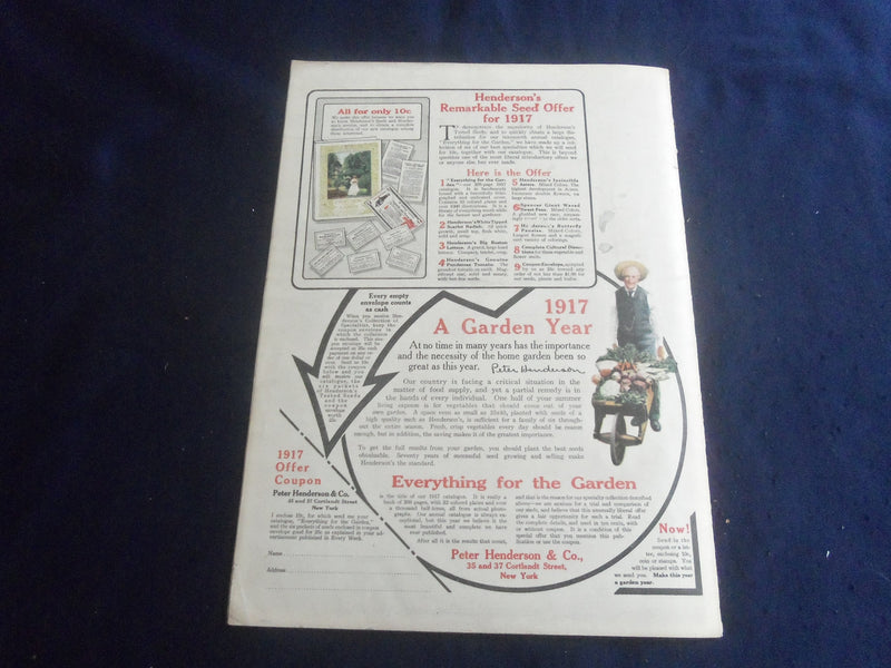 1917 FEBRUARY 5 EVERY WEEK MAGAZINE - GREAT ILLUSTRATED FRONT COVER - B 4164U