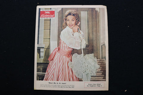 1959 APRIL 26 DETROIT NEW PICTORIAL MAGAZINE - JANE POWELL COVER - E 25594