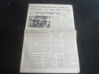 1969 JULY 16 ARIZONA DAILY SUN NEWSPAPER - ASTRONAUTS ON EPIC MOON TRIP- NP 5862