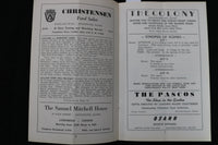1956 JULY THE CHALK GARDEN PROGRAM - LILLIAN & DOROTHY GISH - K 1802