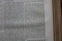 1852 JULY-DECEMBER THE LITERARY WORLD BOUND VOLUME - HAWTHORNE-WEBSTER - KD 9719